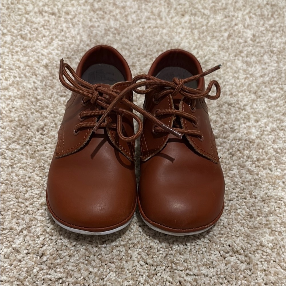 Classic Brown Kids Shoes